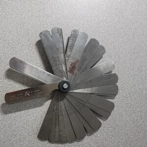 Product Engineering Feeler Gauges Stainless Steel 5027 Metric (MM)